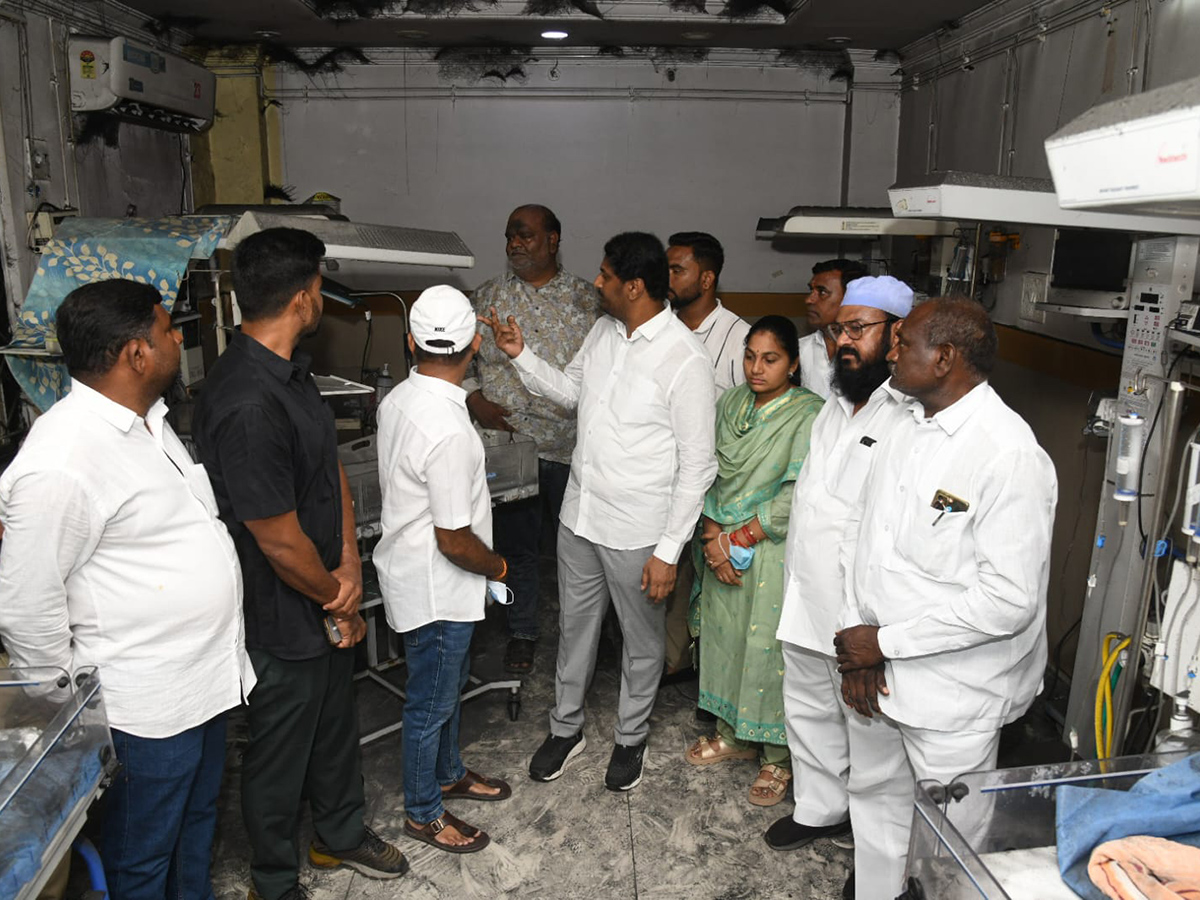 Fire Breaks Out at Adilabad RIMS Hospital HD Photos8