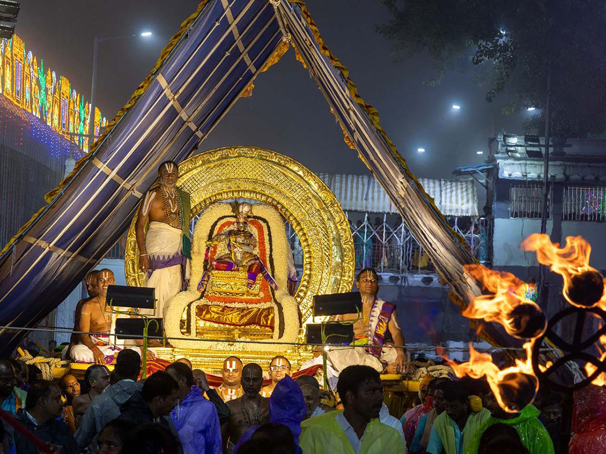 Tirumala : Brahmotsavams Chandraprabha Vahanam on Monday Night 1