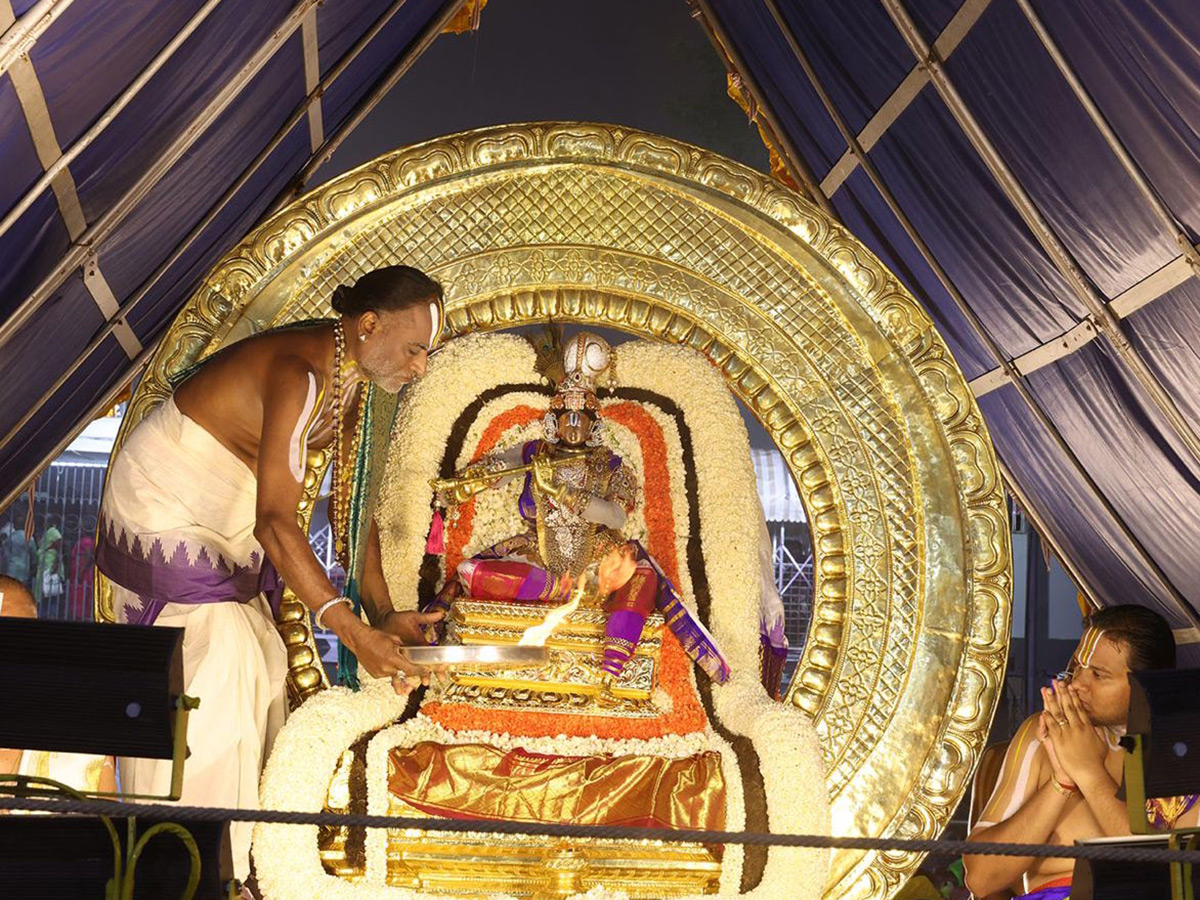 Tirumala : Brahmotsavams Chandraprabha Vahanam on Monday Night 21