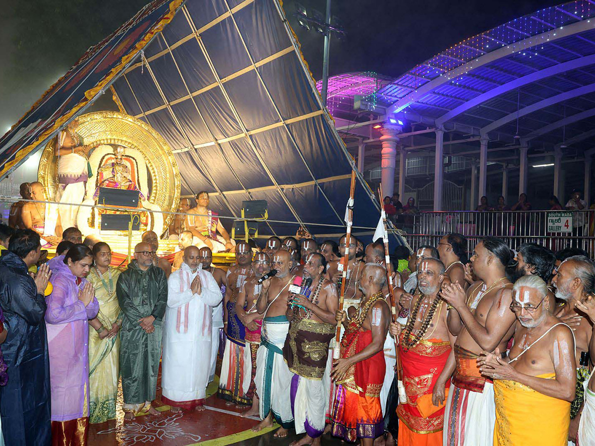 Tirumala : Brahmotsavams Chandraprabha Vahanam on Monday Night 4