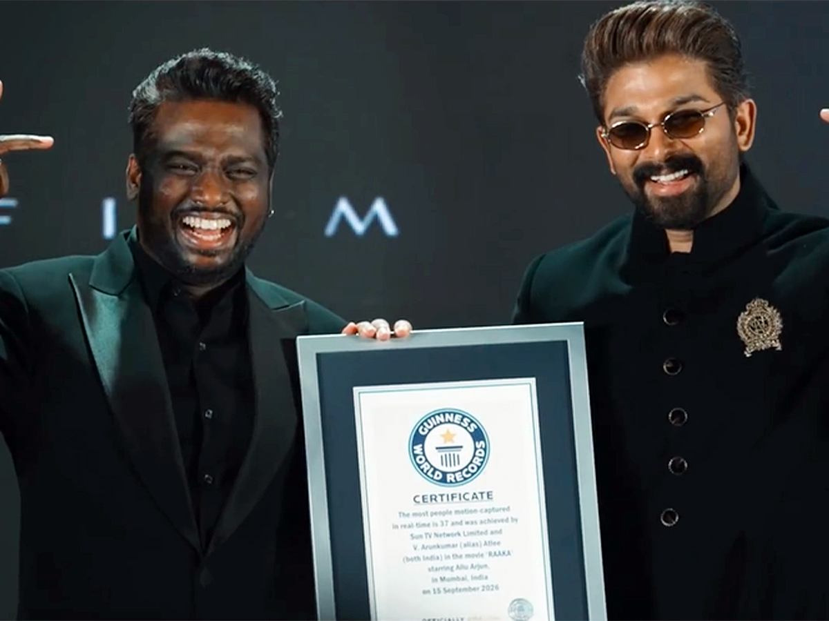 Allu Arjun’s ‘Raaka’ Sets a Guinness World Record – Making Video & Photos4