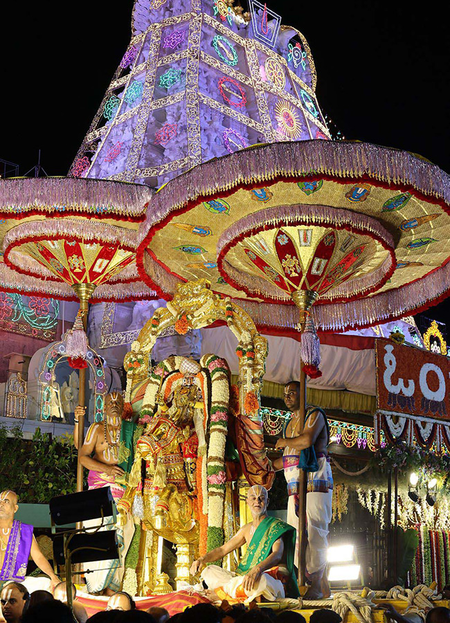 Tirumala : Aswa Vahana Seva At Salakatla Brahmotsavam Photos14
