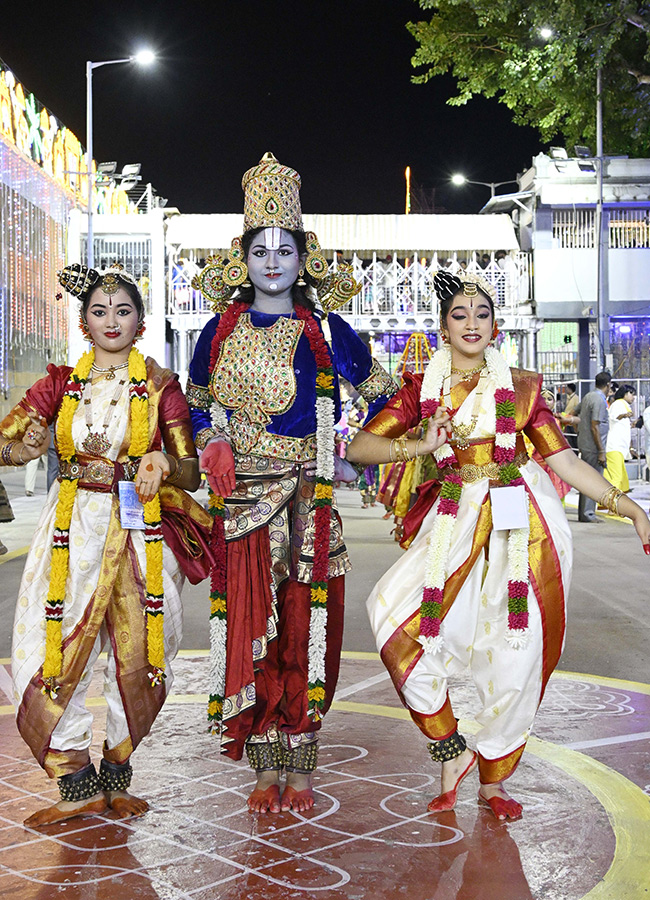 Tirumala : Aswa Vahana Seva At Salakatla Brahmotsavam Photos16