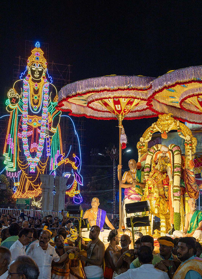 Tirumala : Aswa Vahana Seva At Salakatla Brahmotsavam Photos21