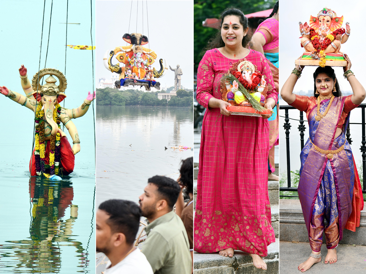 Grand Ganesh immersion celebrations on Necklace Road Hyderabad1