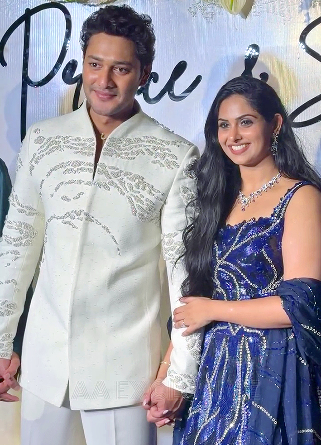 Prince Cecil And Sai Pratima Machiraju Wedding Reception Viral Photos11