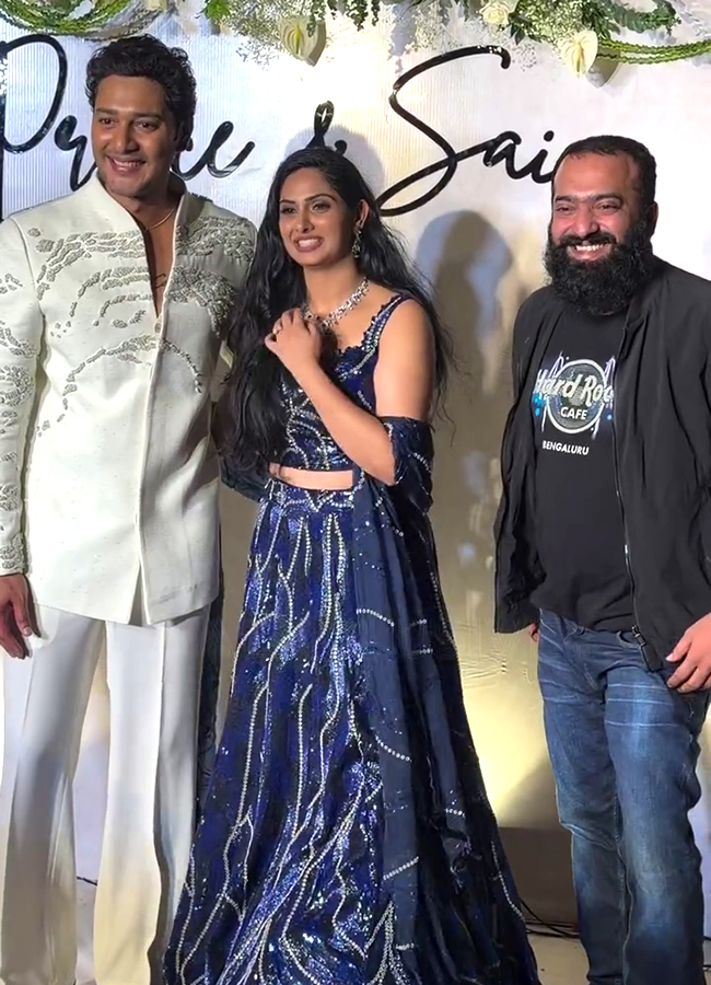 Prince Cecil And Sai Pratima Machiraju Wedding Reception Viral Photos3