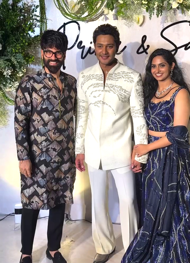 Prince Cecil And Sai Pratima Machiraju Wedding Reception Viral Photos5