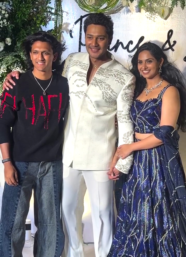Prince Cecil And Sai Pratima Machiraju Wedding Reception Viral Photos7