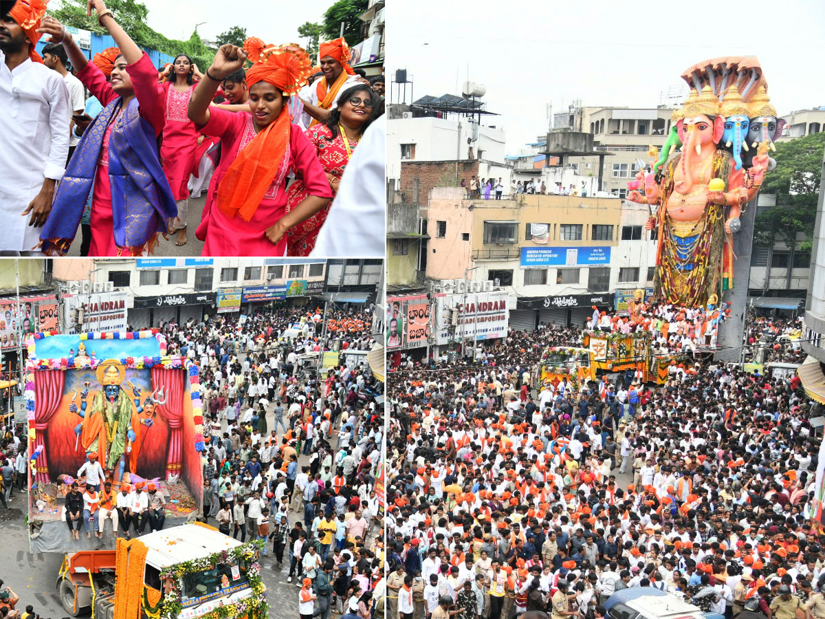 Khairatabad Ganesh Shobha Yatra 2026 HD Photos1