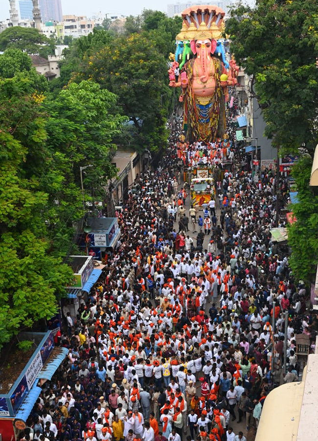 Khairatabad Ganesh Shobha Yatra 2026 HD Photos22