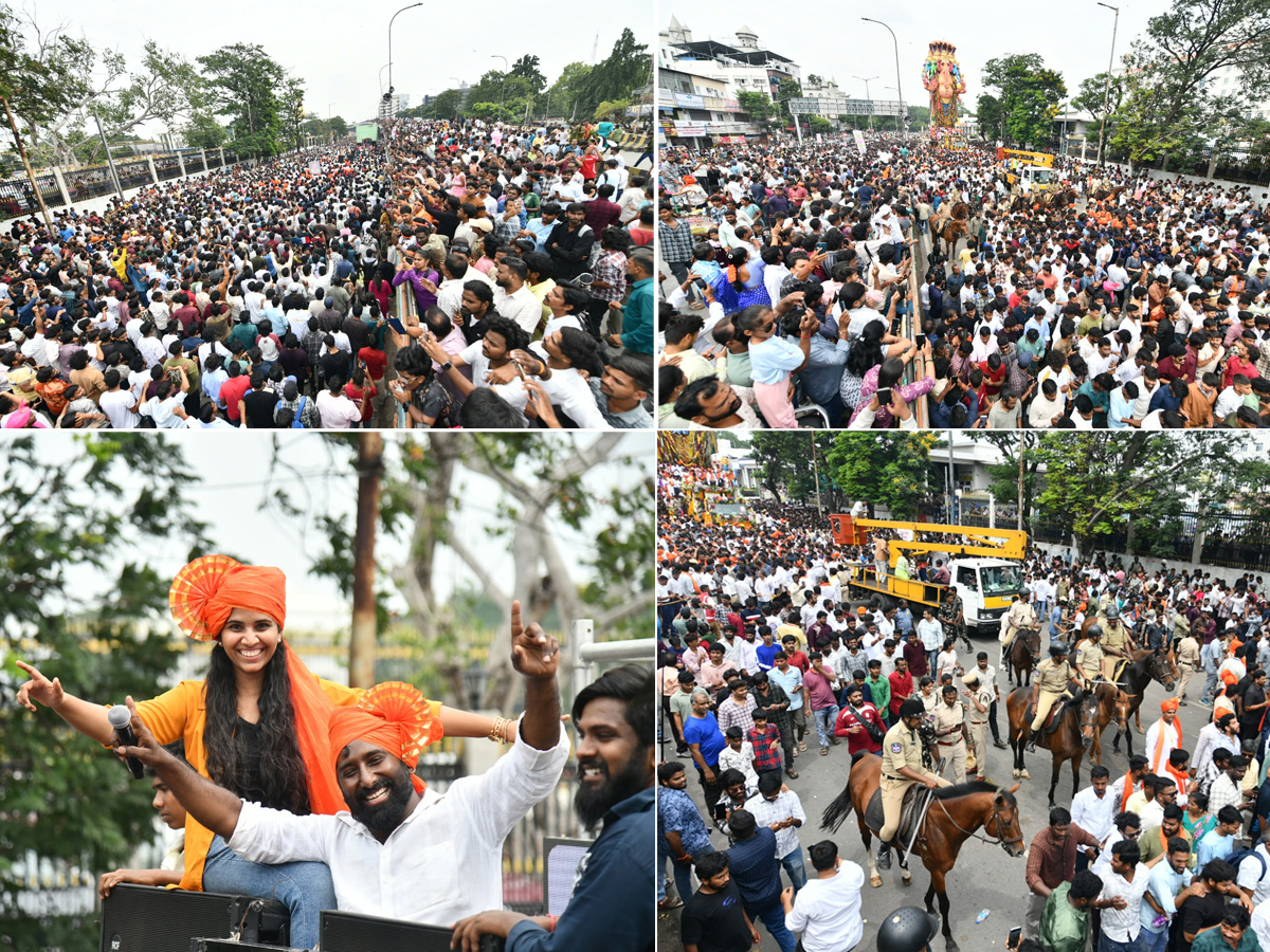 khairatabad ganesh nimajjanam 2026 Hussain Sagar HD Photos1