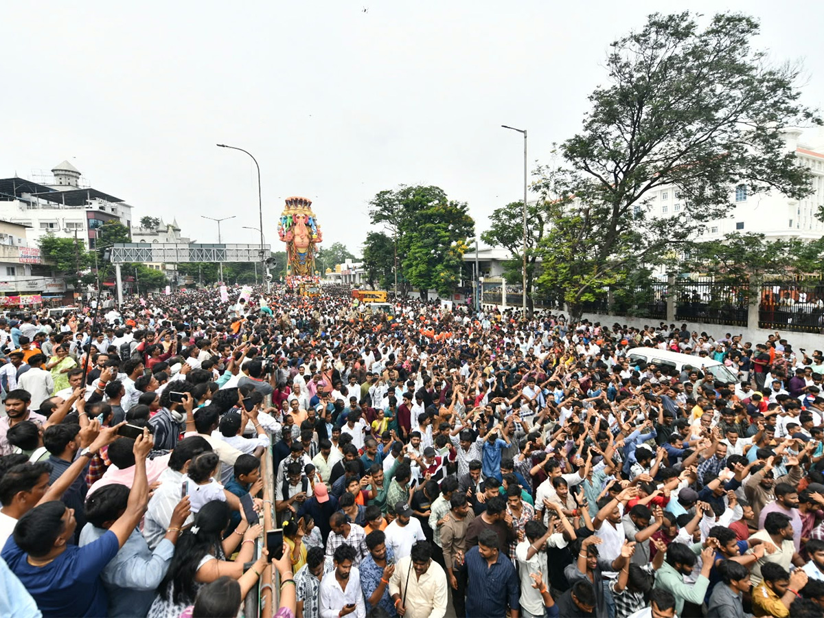 khairatabad ganesh nimajjanam 2026 Hussain Sagar HD Photos11