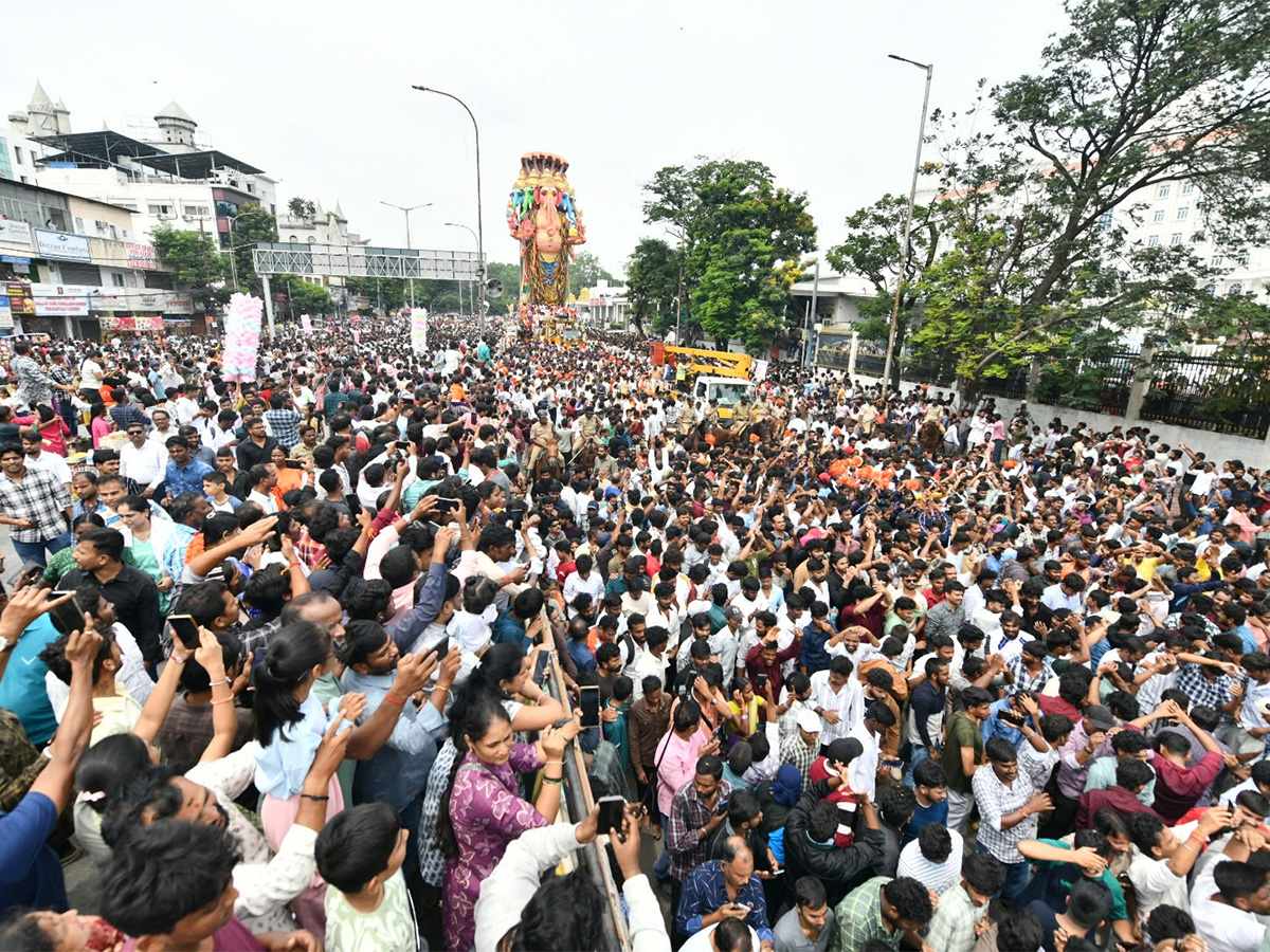 khairatabad ganesh nimajjanam 2026 Hussain Sagar HD Photos12