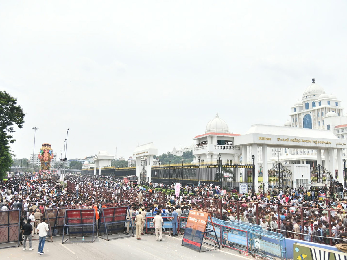 khairatabad ganesh nimajjanam 2026 Hussain Sagar HD Photos4