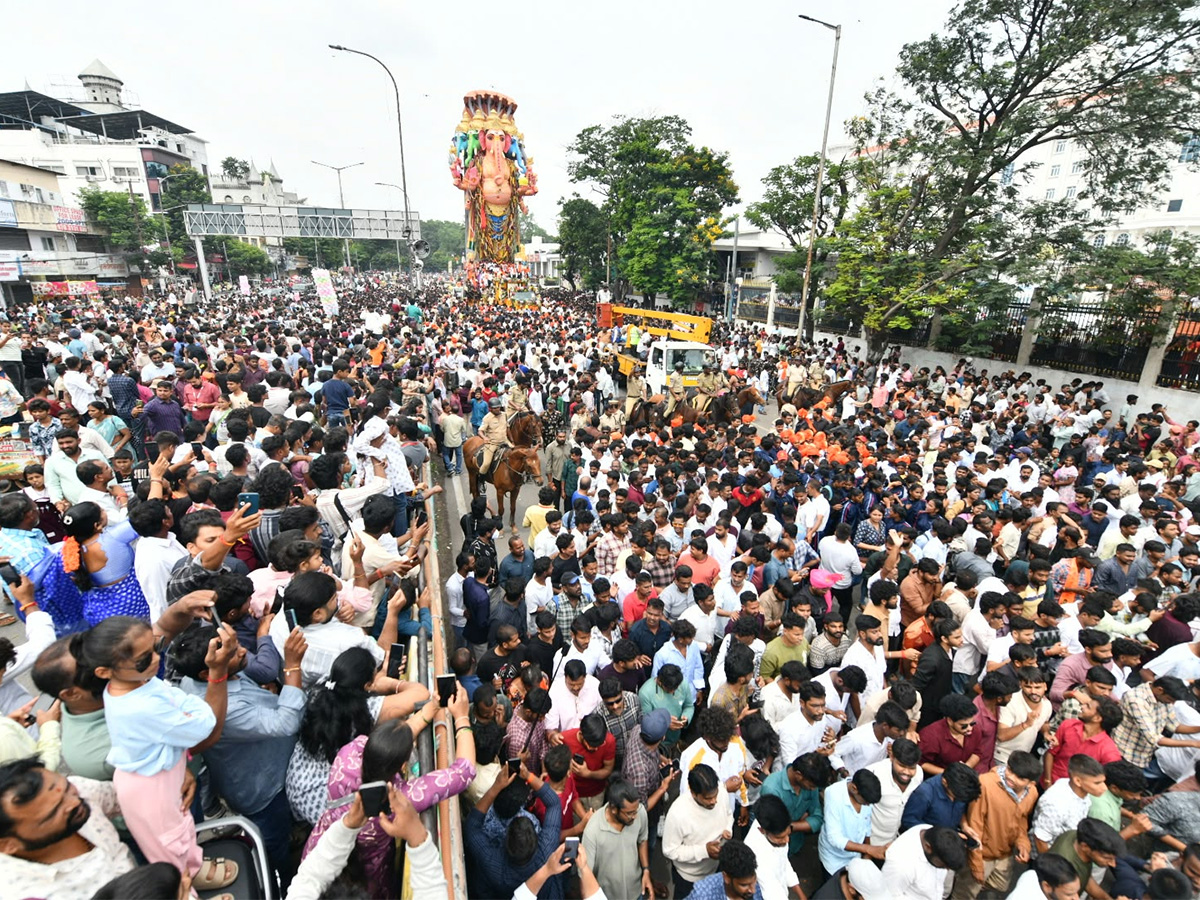 khairatabad ganesh nimajjanam 2026 Hussain Sagar HD Photos7