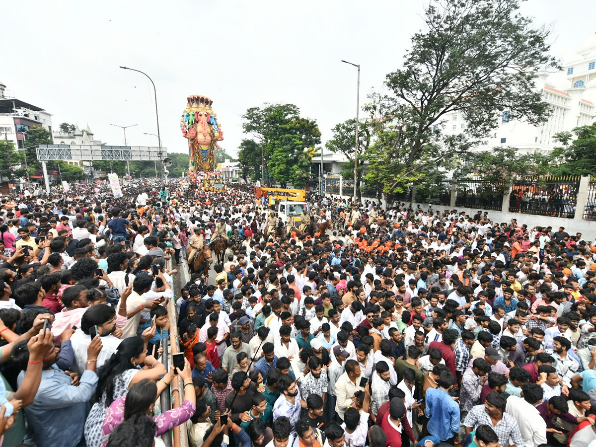 khairatabad ganesh nimajjanam 2026 Hussain Sagar HD Photos9