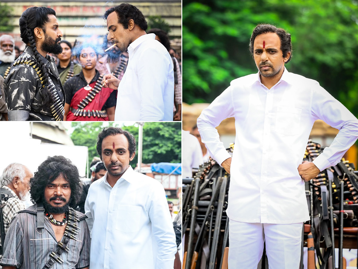 KCR Like Character in The Paradise Behind the Scenes Photos1