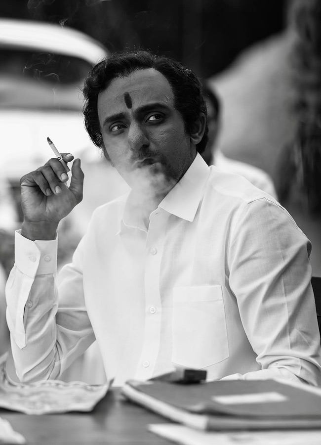 KCR Like Character in The Paradise Behind the Scenes Photos12