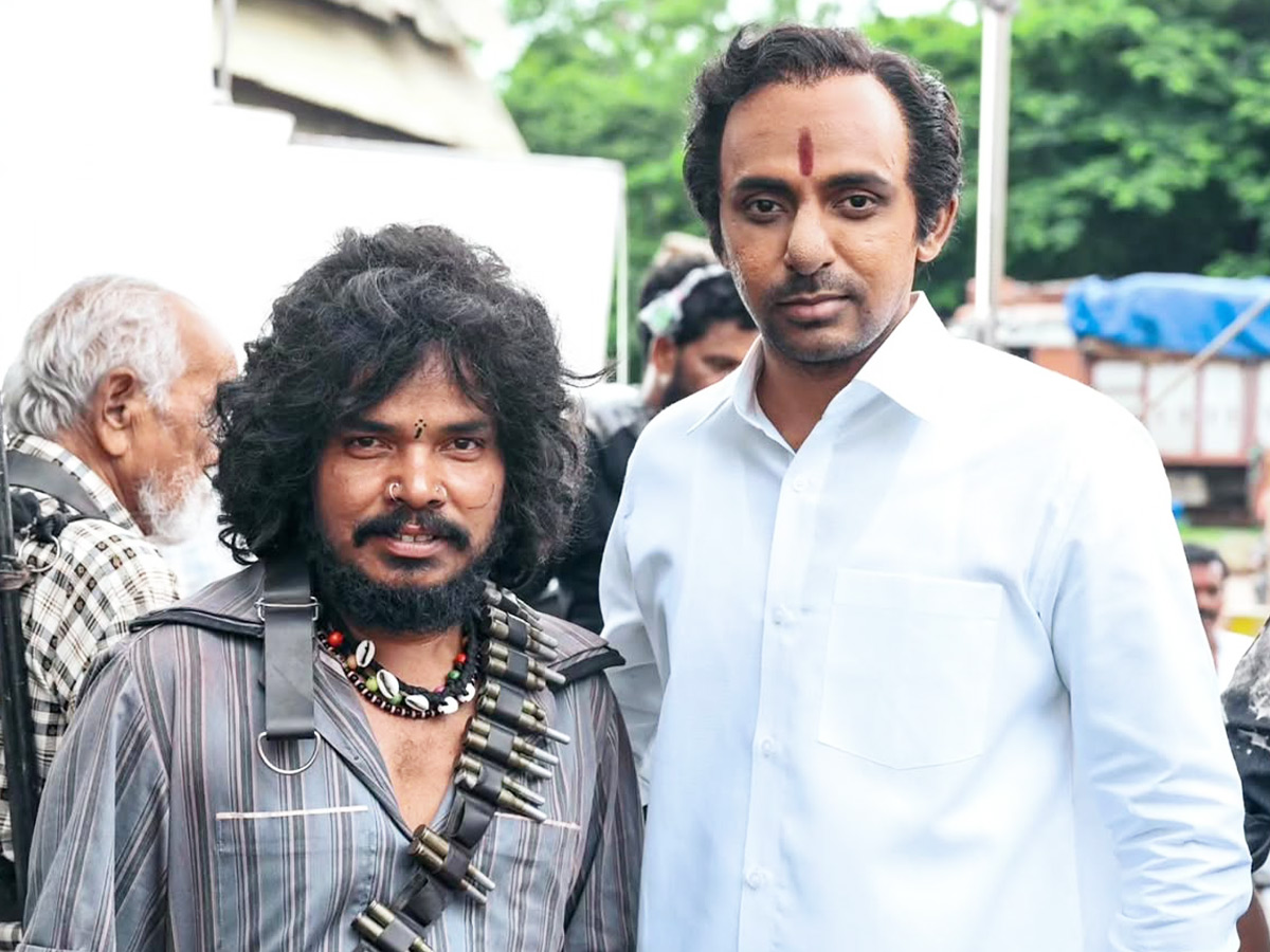 KCR Like Character in The Paradise Behind the Scenes Photos8