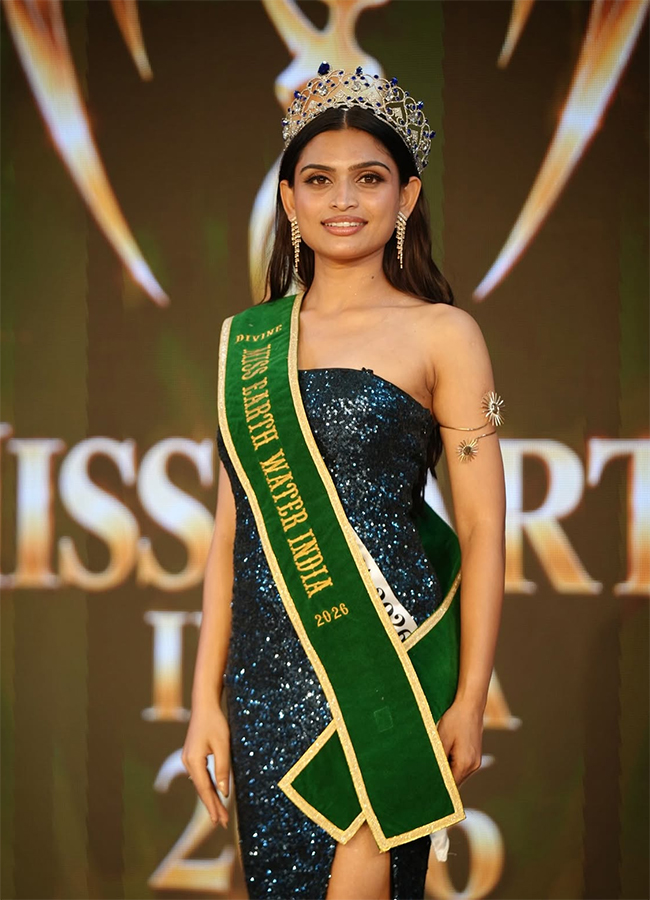 Miss Earth Water India 2026 Preeti Munde from Adilabad 10