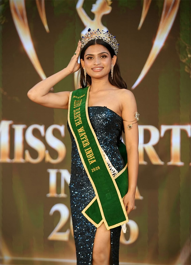 Miss Earth Water India 2026 Preeti Munde from Adilabad 11