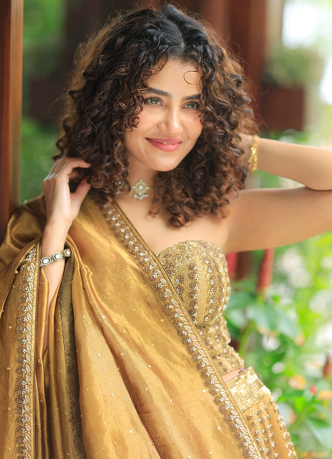 Anupama Parameswaran Shines Like Gold Photos13