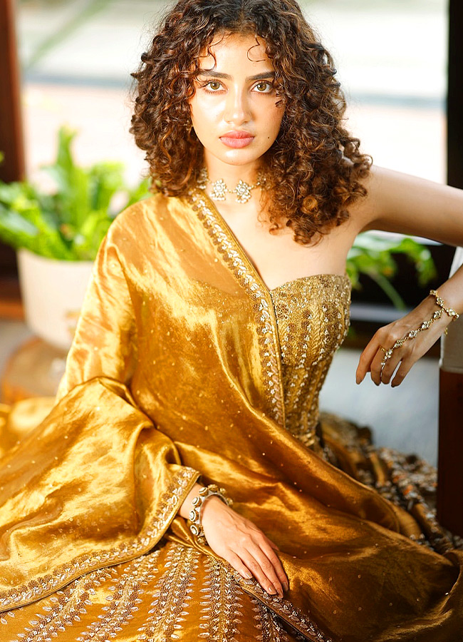 Anupama Parameswaran Shines Like Gold Photos16
