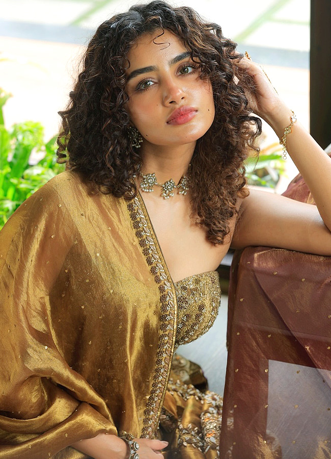 Anupama Parameswaran Shines Like Gold Photos7