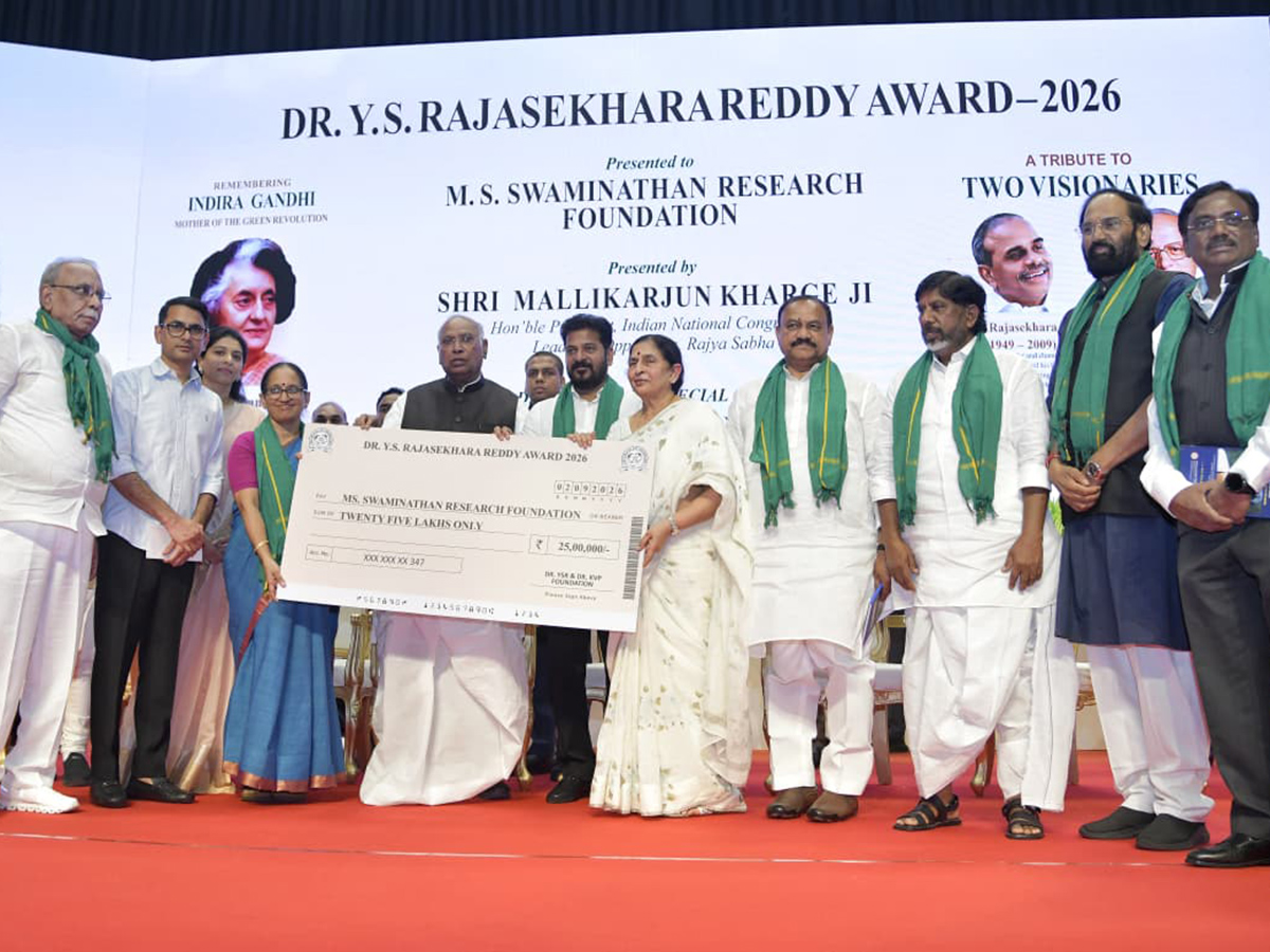Y S Rajasekhara Reddy Award 2026 in New Delhi Photos20
