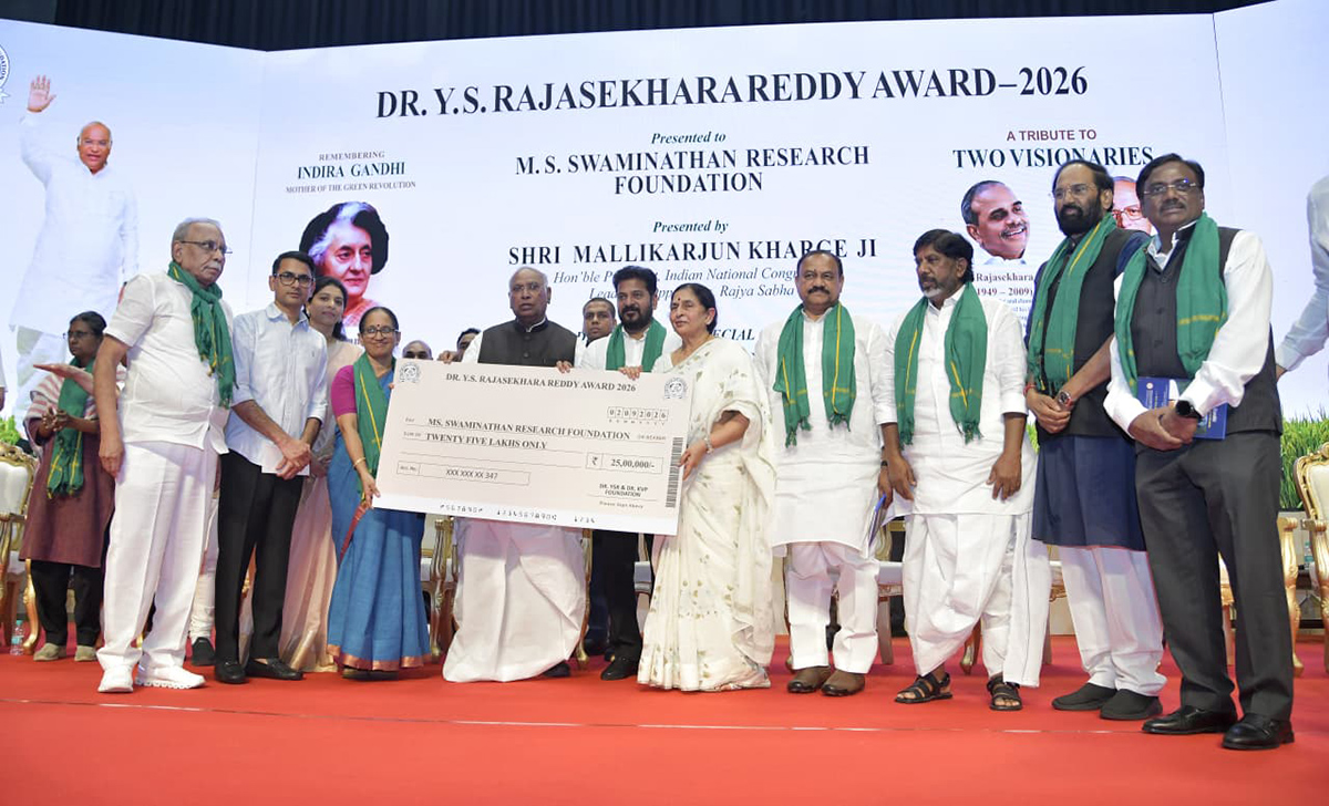 Y S Rajasekhara Reddy Award 2026 in New Delhi Photos23