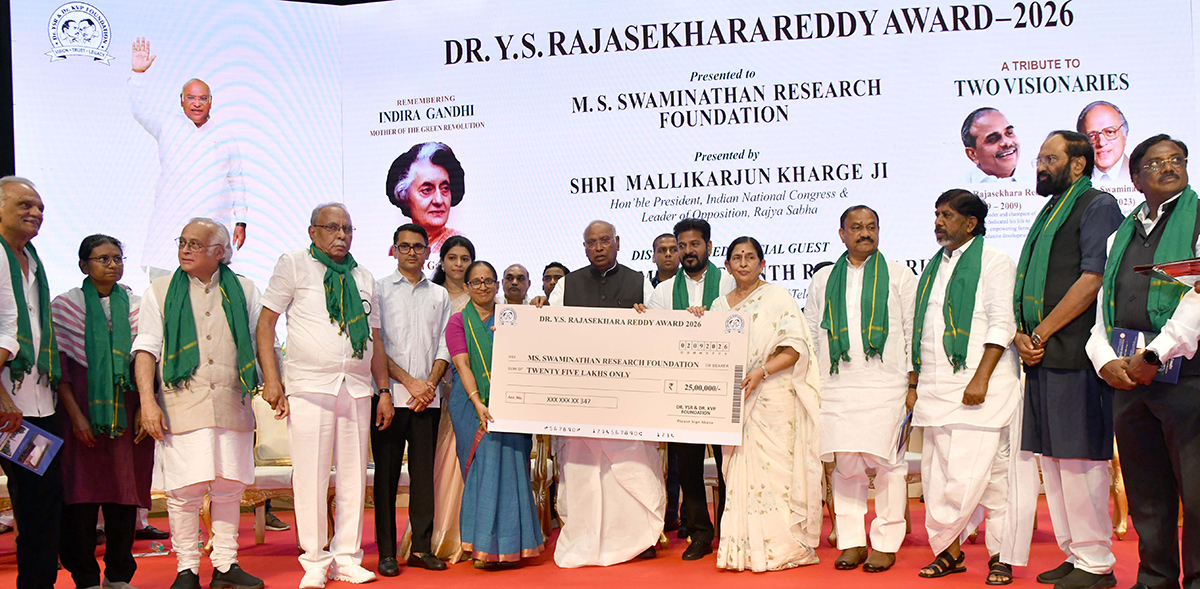 Y S Rajasekhara Reddy Award 2026 in New Delhi Photos27