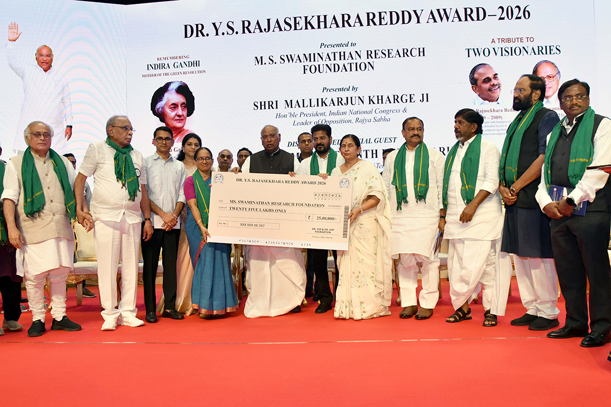 Y S Rajasekhara Reddy Award 2026 in New Delhi Photos28