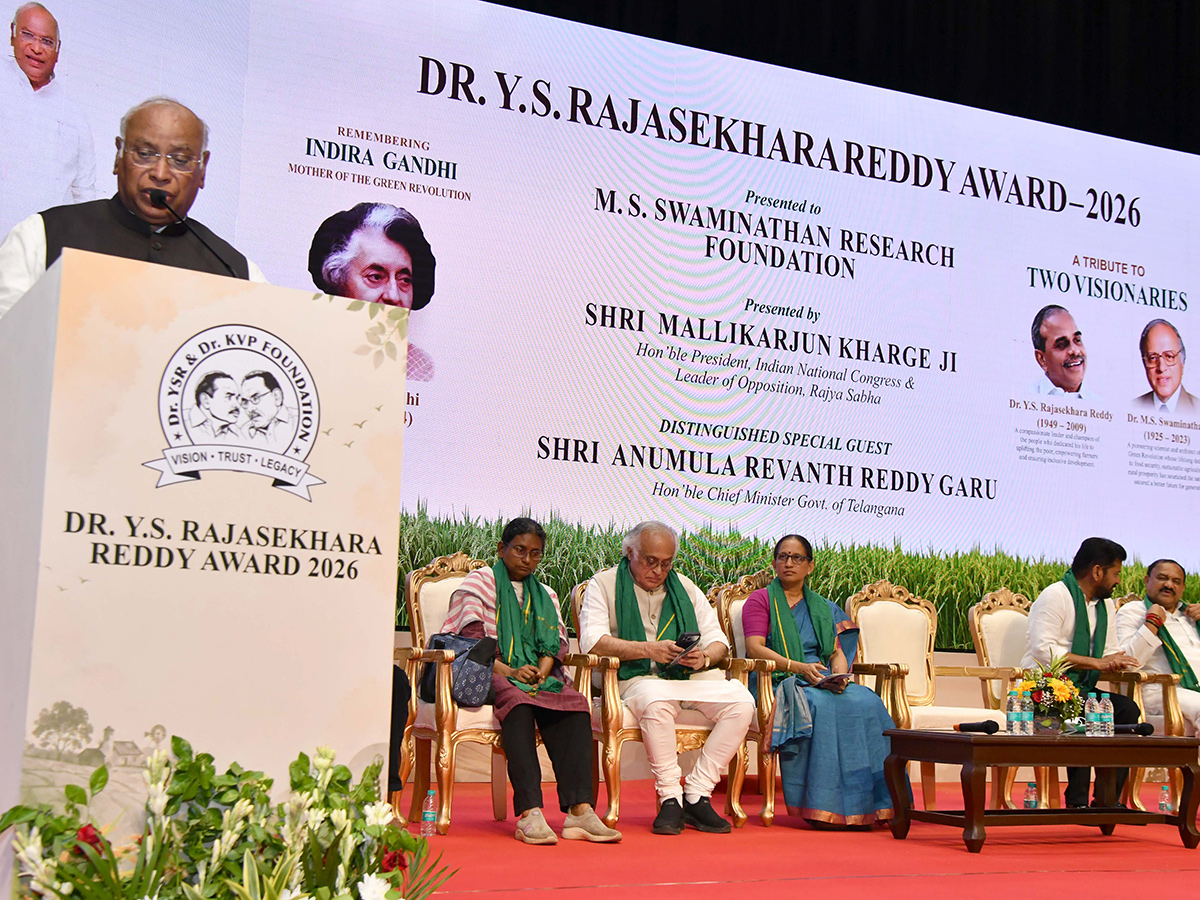 Y S Rajasekhara Reddy Award 2026 in New Delhi Photos33