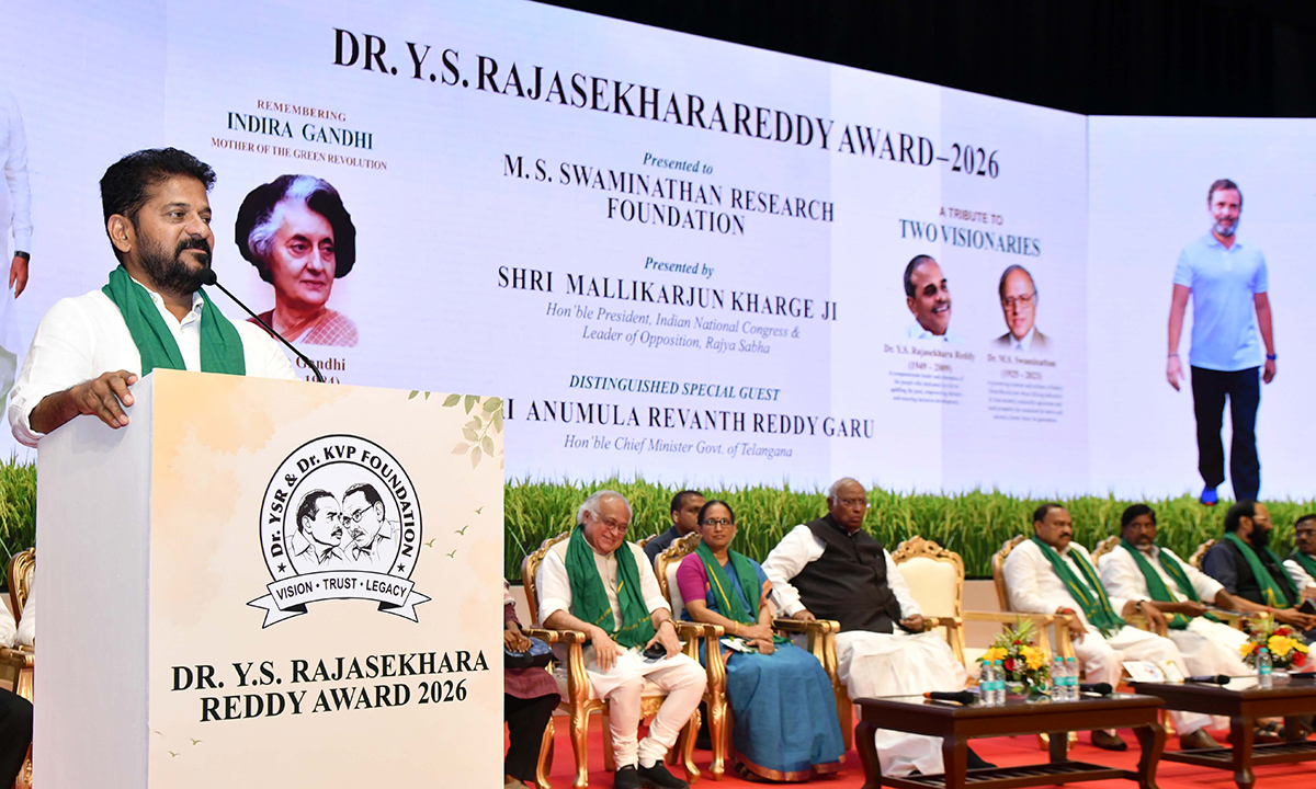 Y S Rajasekhara Reddy Award 2026 in New Delhi Photos7