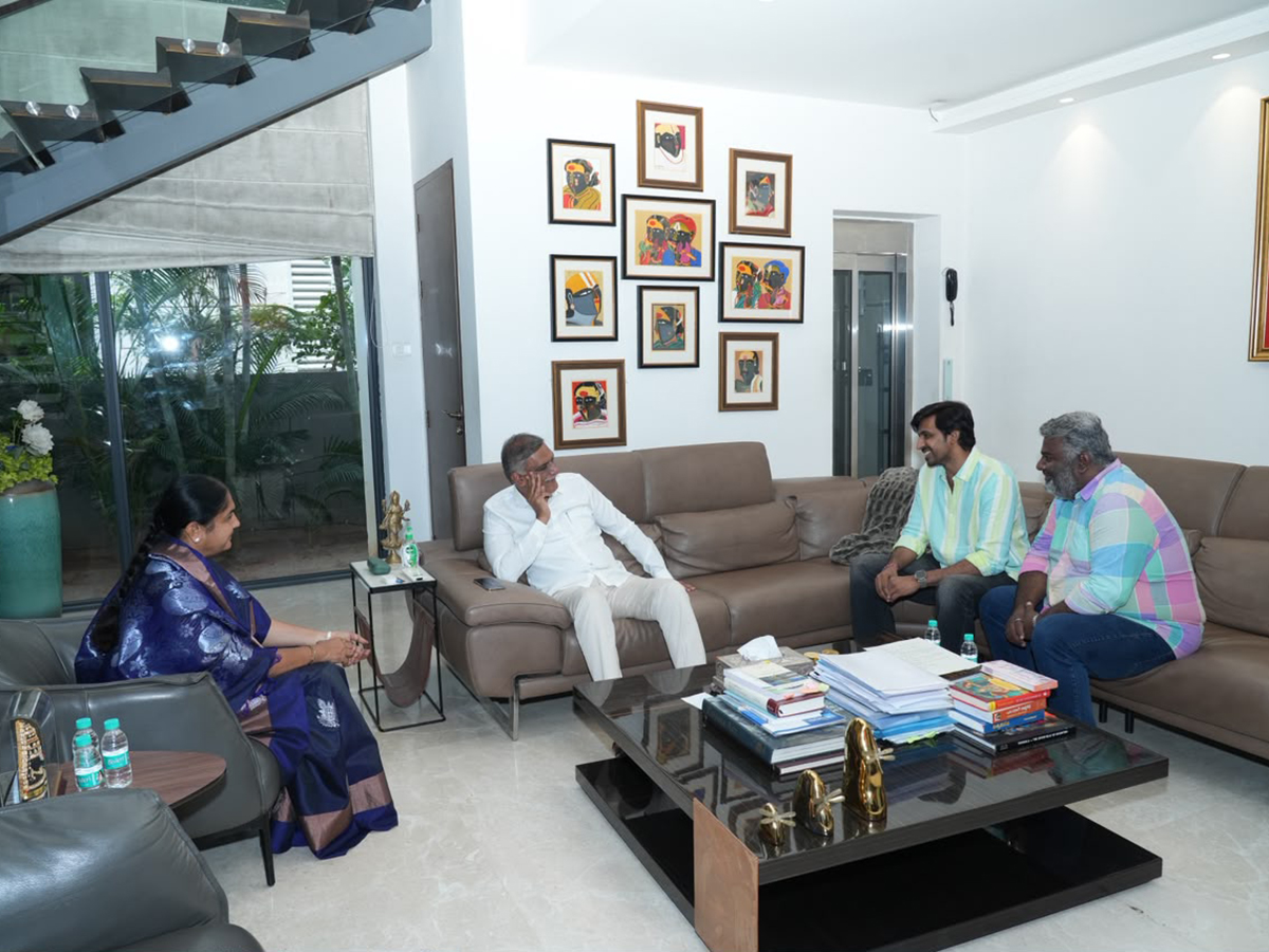 Actor Priyadarshi Pulikonda Plays KCR Role In The Paradise Movie5