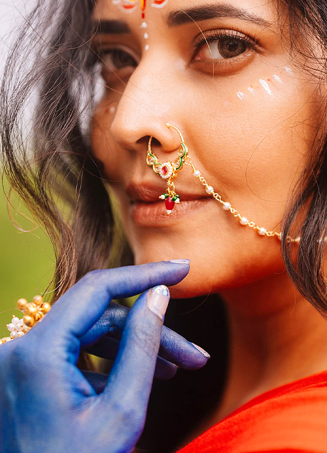 Anasuya Dazzles as Radha for Sri Krishnashtami Celebrations2