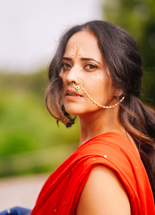 Anasuya Dazzles as Radha for Sri Krishnashtami Celebrations3