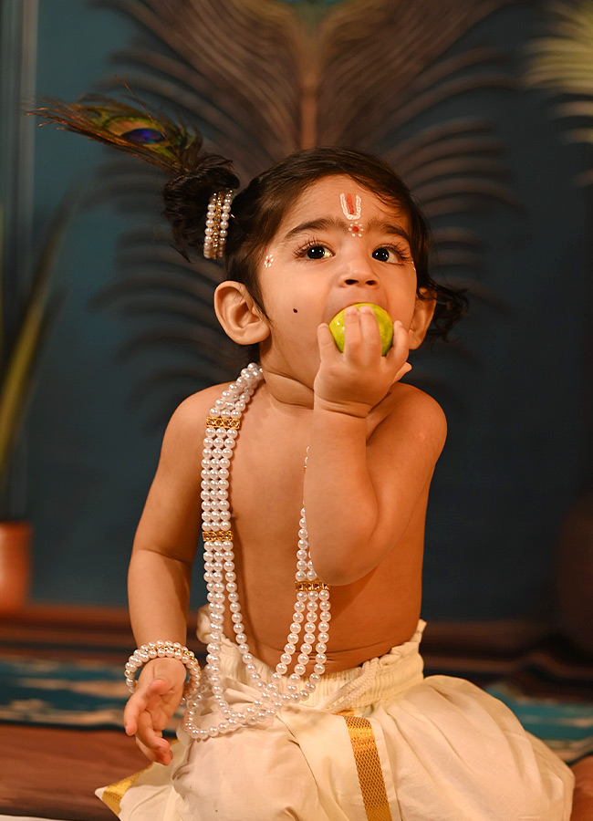 Krishna Ashtami Celebrations Here How Tollywood Celebrities Kids Celebrated3