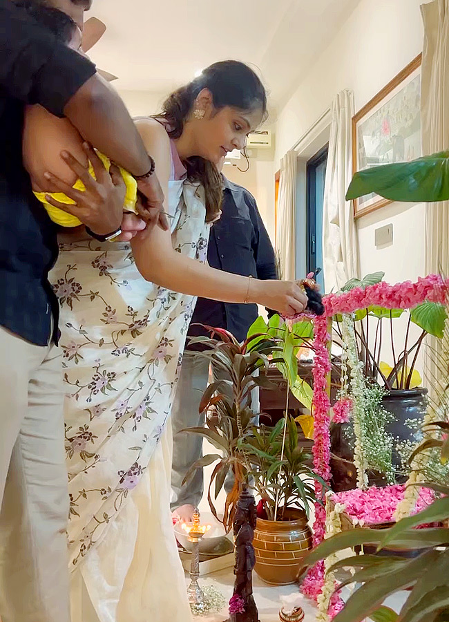 Kiran Abbavaram Son Celebrates Krishna Ashtami in Style4