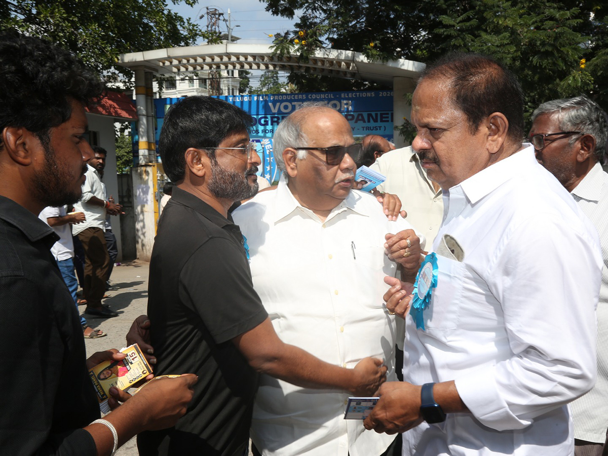 Telugu Producers Council elections Film Chamber in Hyderabad10
