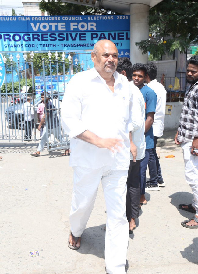 Telugu Producers Council elections Film Chamber in Hyderabad15
