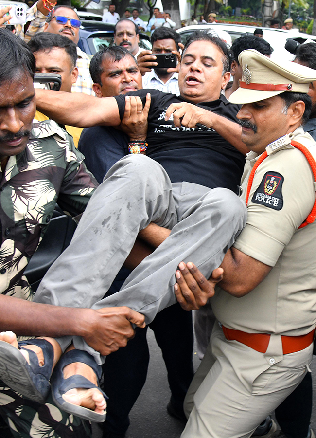 BRS Calls for Statewide Protests Over MLAs Being Barred From Assembly22