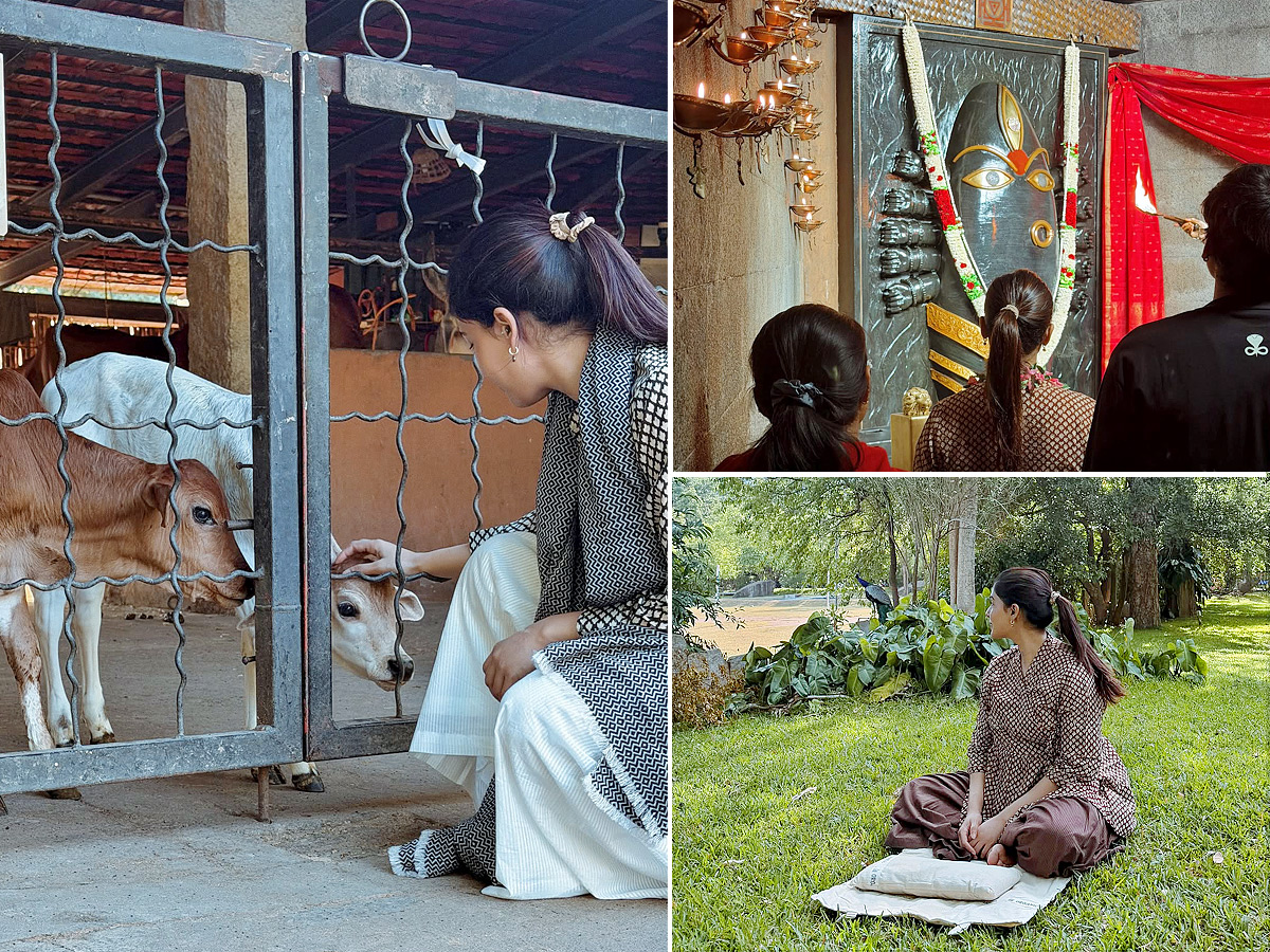 Samantha’s Spiritual Journey with Sadhguru.. Photos1
