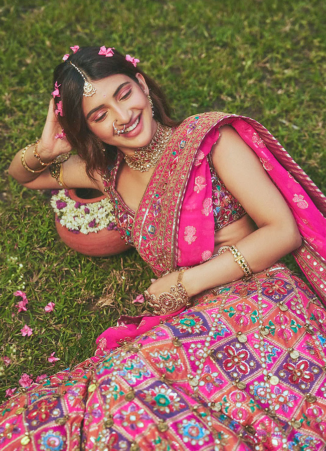 Sreeleela Looks Like a Princess Amidst Flowers Stunning Photos4