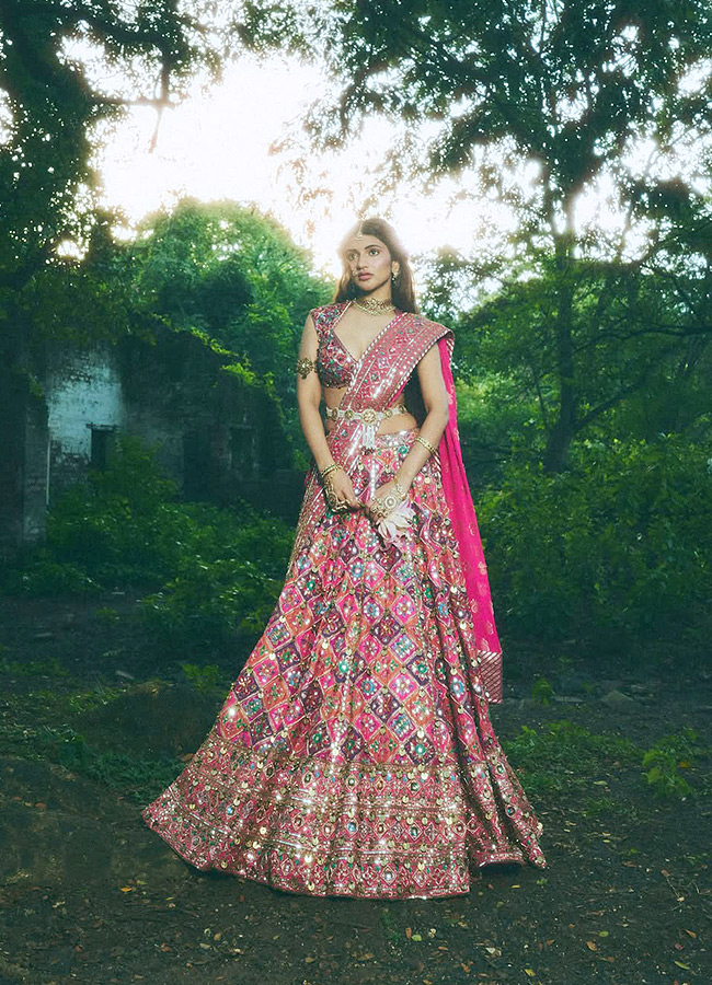 Sreeleela Looks Like a Princess Amidst Flowers Stunning Photos9