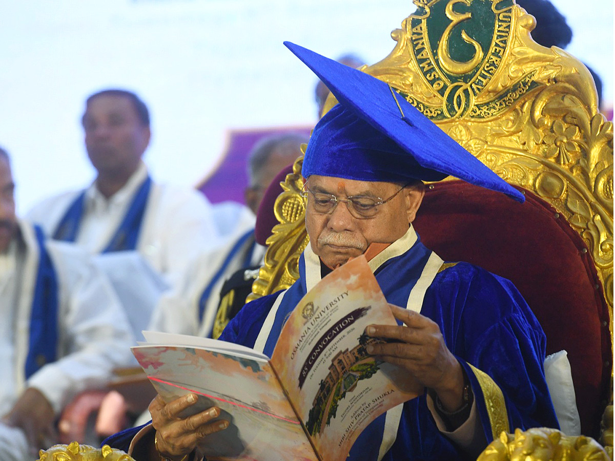 Osmania University Hosts Grand 85th Convocation Photos18
