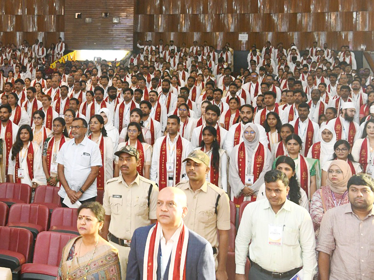 Osmania University Hosts Grand 85th Convocation Photos19