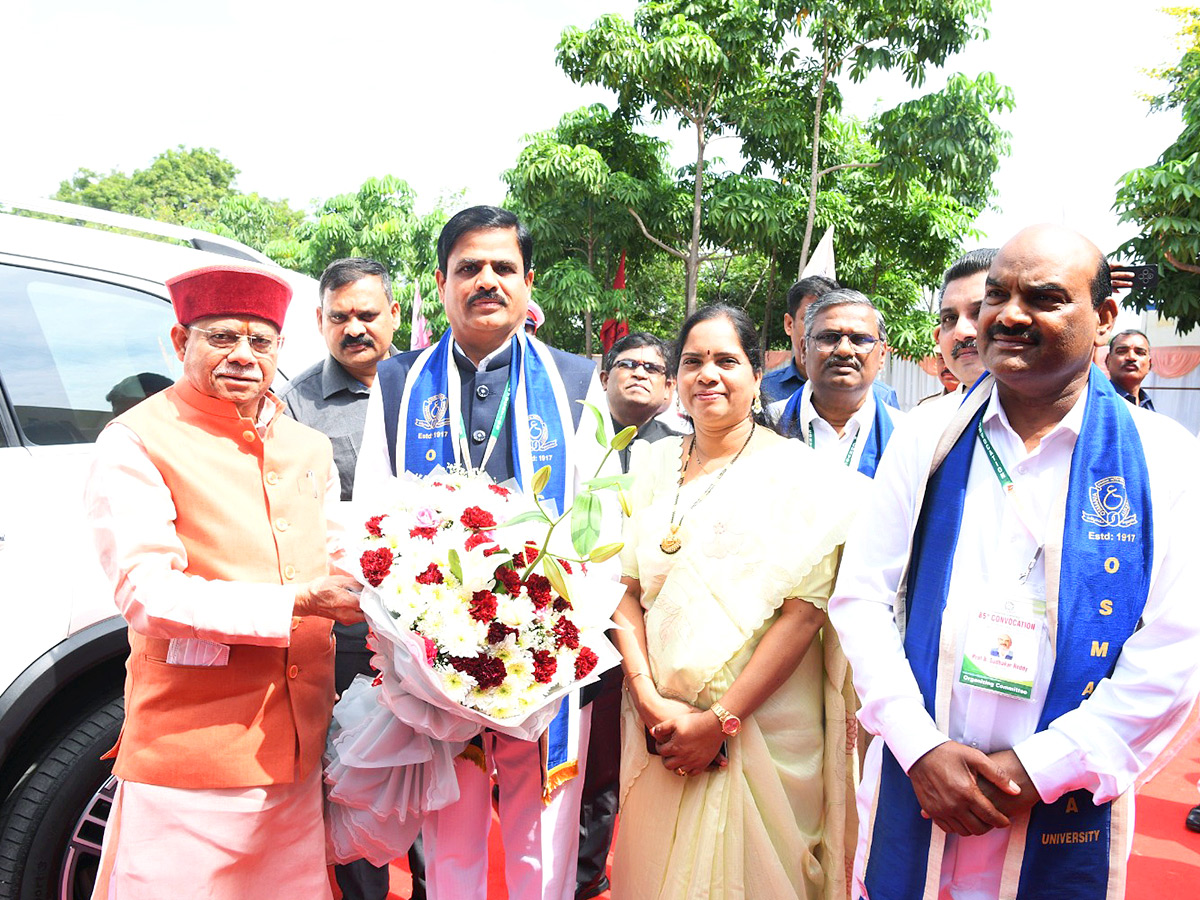 Osmania University Hosts Grand 85th Convocation Photos6