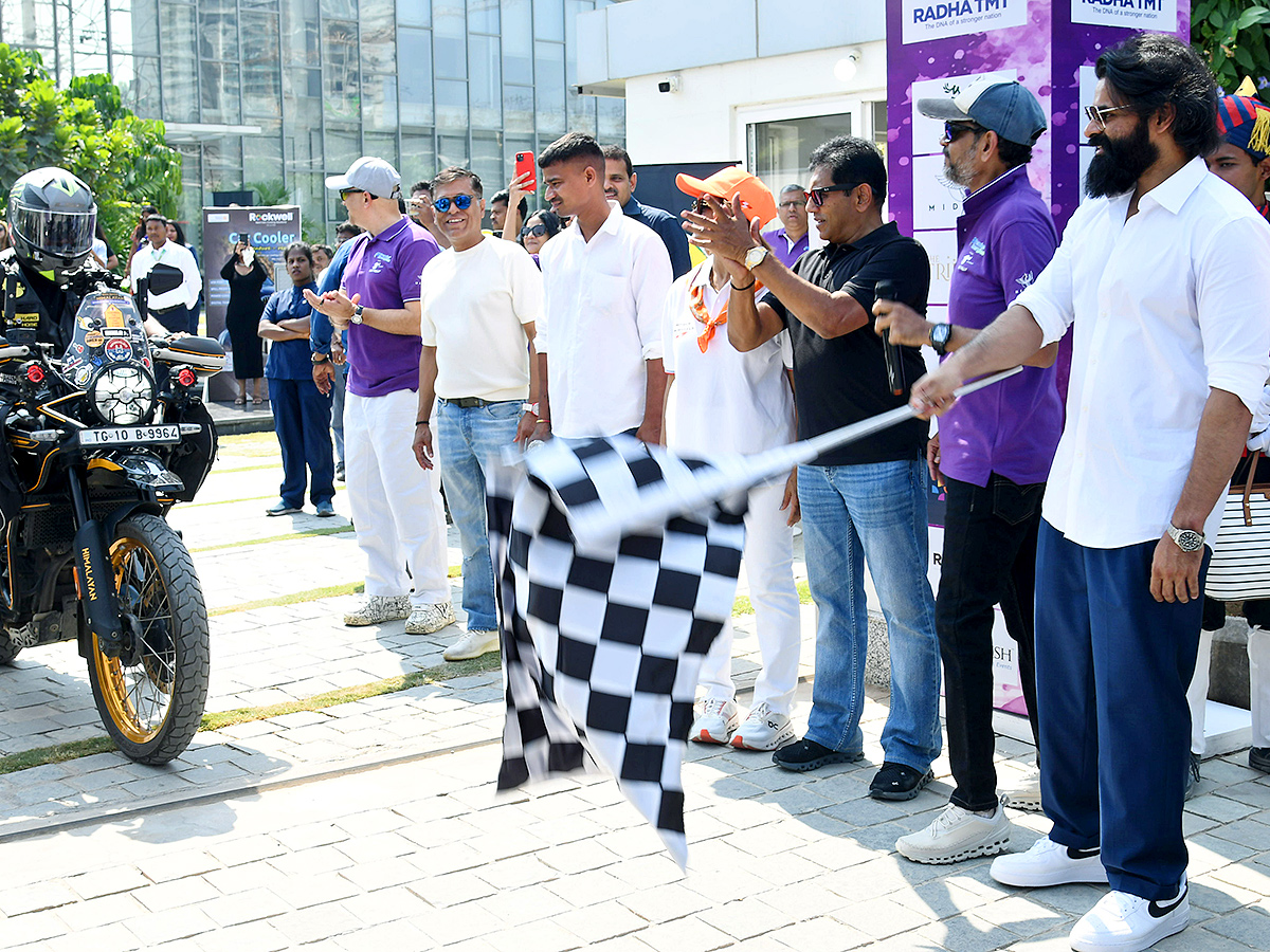 Sai Dharam Tej : Hyderabad Shaan e Deccan TSD Car Rally1